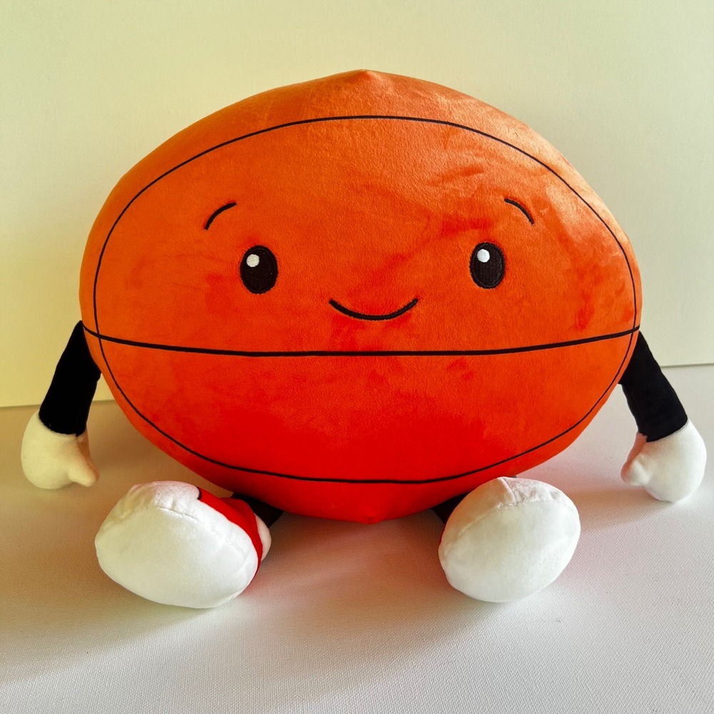 Jazwares Bumbumz Basketball Plush LuvBumz Orange Sports Toy 10 inch 6149851A